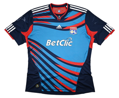 Maillot Lyon 2010-11 Adidas Betclic vintage collector XL