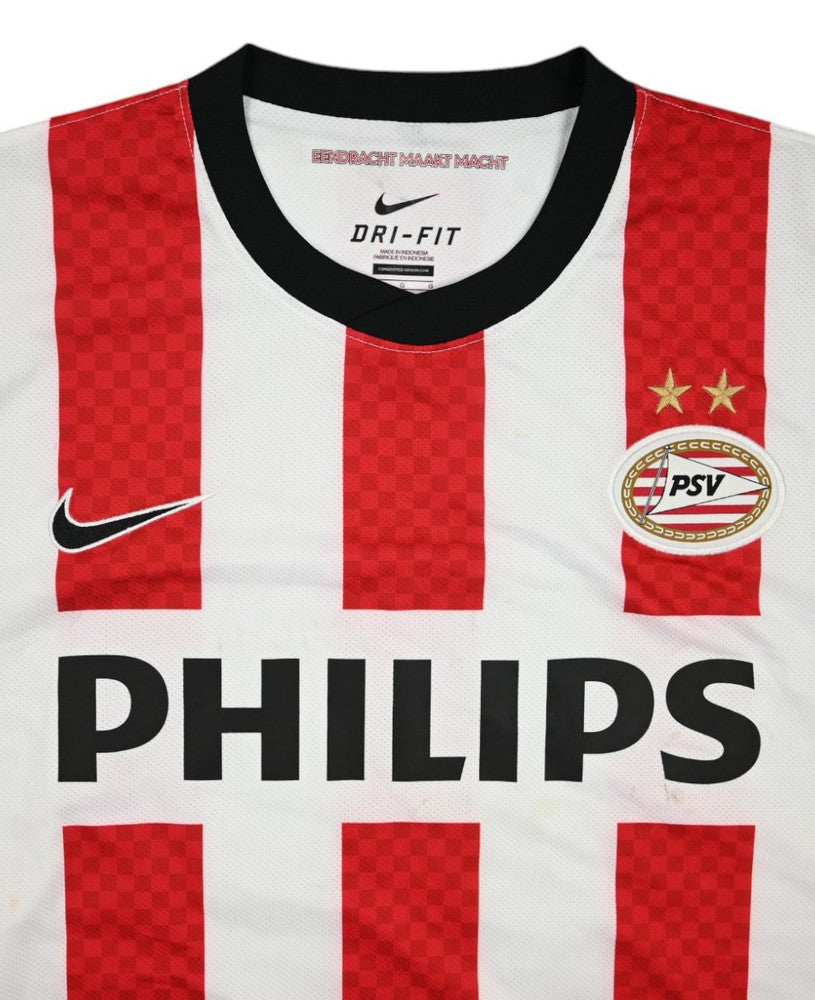 Maillot PSV Eindhoven 2010-11 Domicile Nike Bakkal vintage