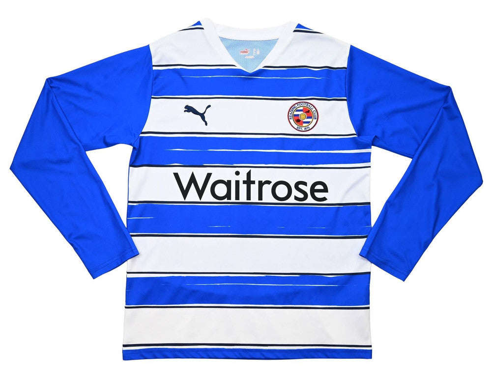 Maillot Reading FC 2010-11 Domicile Manches Longues Puma Vintage
