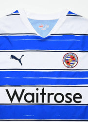 Maillot Reading FC 2010-11 Domicile Manches Longues Puma Vintage