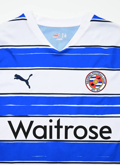 Maillot Reading FC 2010-11 Domicile Manches Longues Puma Vintage