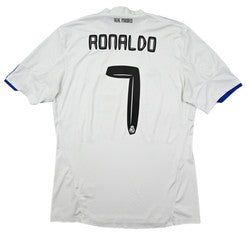 Maillot Real Madrid Extérieur 2010-11 Adidas Ronaldo - L