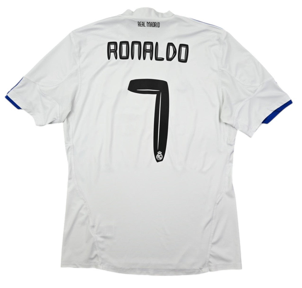 Maillot Real Madrid Extérieur 2010-11 Adidas Ronaldo - L