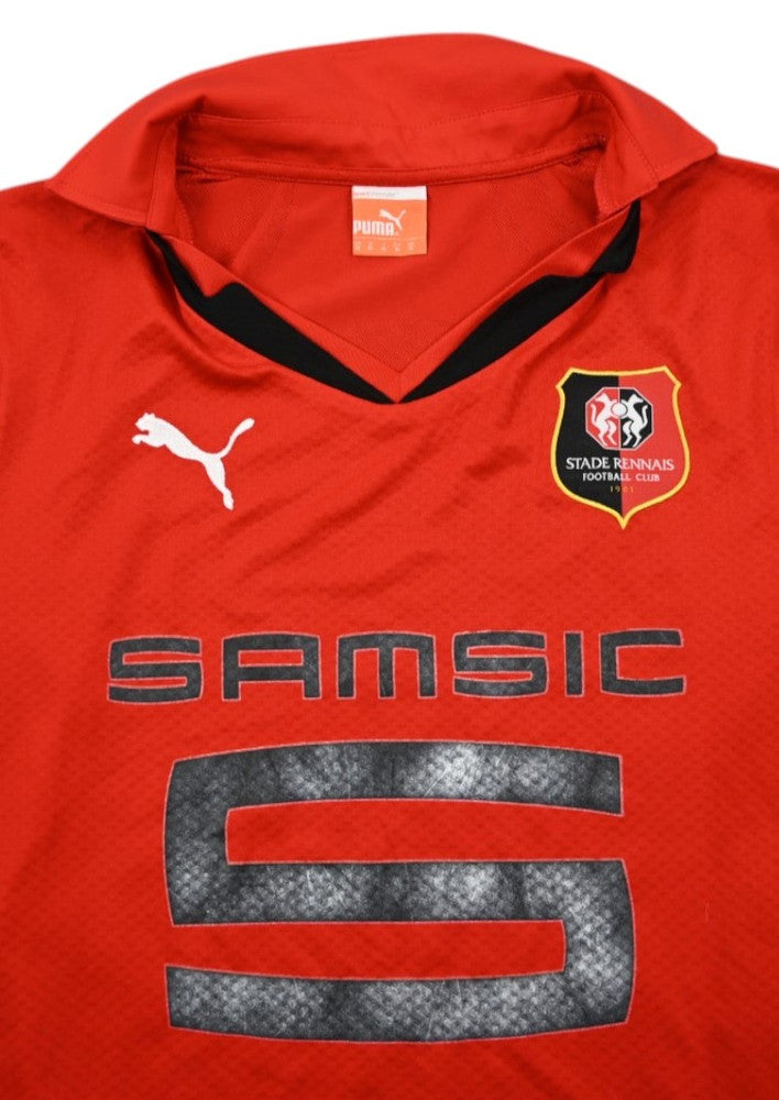 Maillot Stade Rennais 2010-11 Domicile Puma Vintage - Collector
