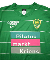 Maillot SC Kriens 2010-11 Domicile Manches Longues Nike Vintage