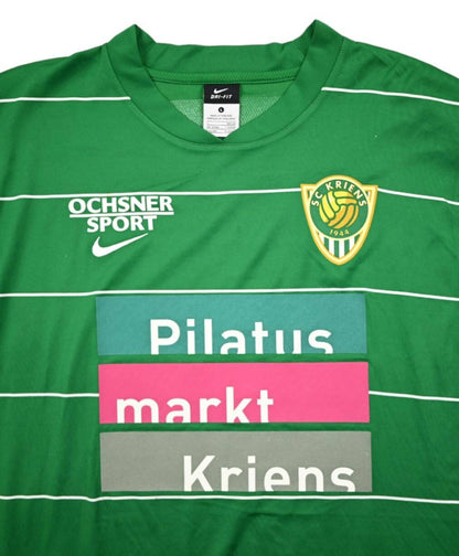 Maillot SC Kriens 2010-11 Domicile Manches Longues Nike Vintage