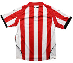 Maillot Sheffield United 2010-11 Macron Domicile Visit Malta vintage