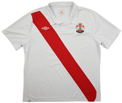 Maillot Southampton FC 2010-11 Domicile Umbro Vintage XXL