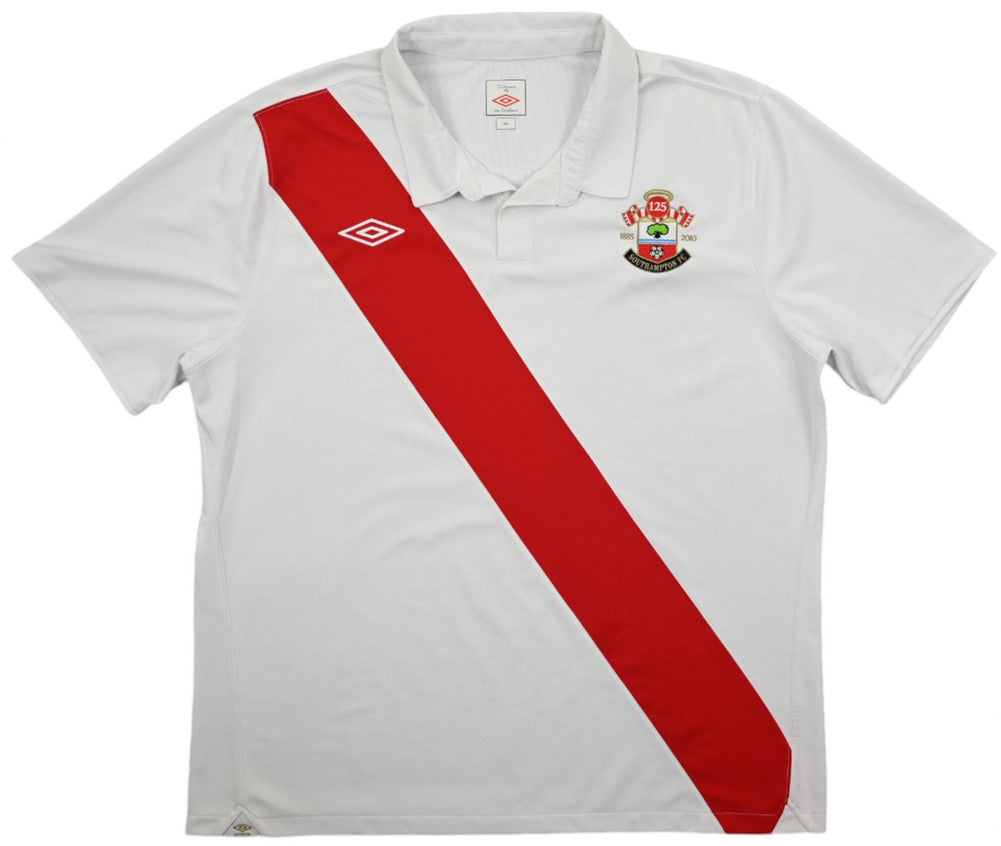 Maillot Southampton FC 2010-11 Domicile Umbro Vintage XXL
