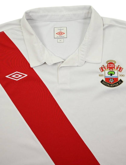 Maillot Southampton FC 2010-11 Domicile Umbro Vintage XXL