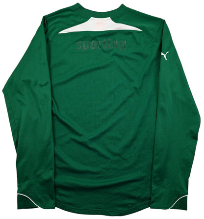 Maillot Sporting CP Domicile Manches Longues Puma 2010-11