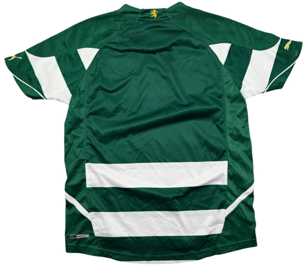 Maillot Sporting Portugal Domicile Puma 2010-11 vintage Boys