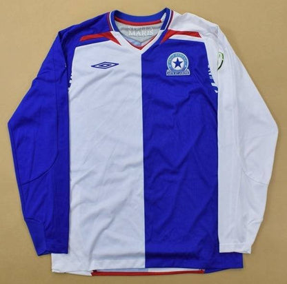 Maillot Stella Maris FC 2010-11 Umbro manches longues vintage