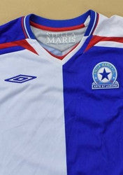 Maillot Stella Maris FC 2010-11 Umbro manches longues vintage