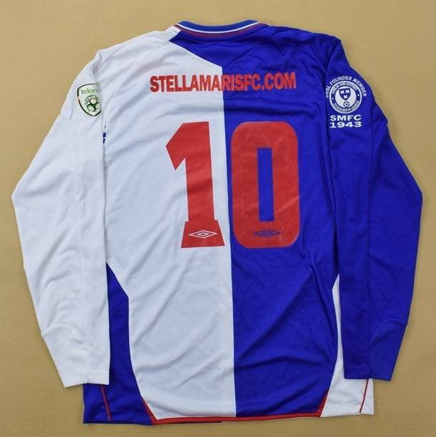 Maillot Stella Maris FC 2010-11 Umbro manches longues vintage