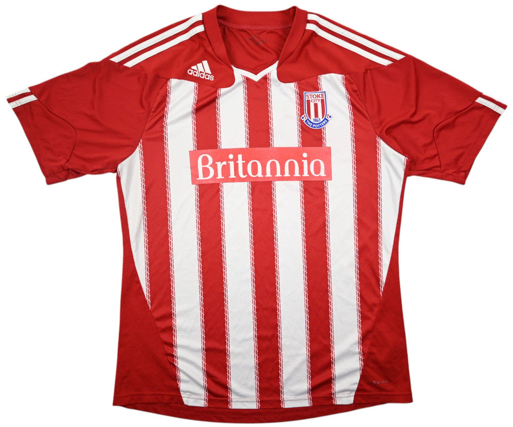 Maillot Stoke City Domicile 2010-11 Adidas Vintage | Britannia