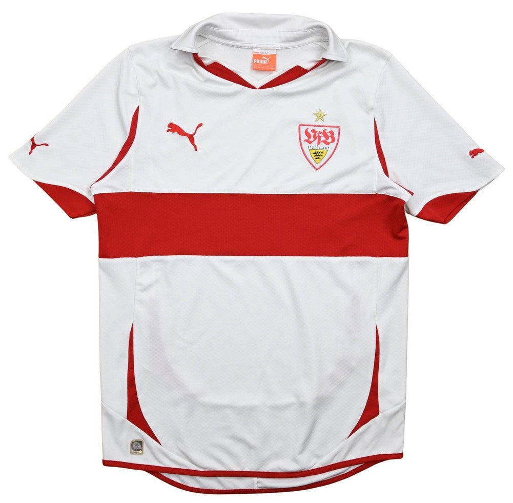 Maillot VFB Stuttgart Domicile Puma 2010-11 vintage GAZI