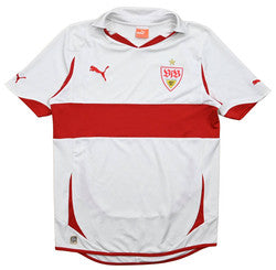 Maillot VFB Stuttgart Domicile Puma 2010-11 vintage GAZI