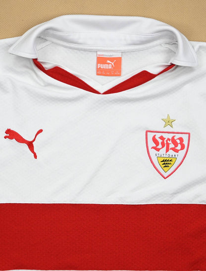 Maillot VFB Stuttgart Domicile Puma 2010-11 vintage GAZI
