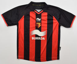 Maillot Watford 2010-11 Domicile Burrda Vintage Boys M