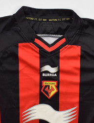 Maillot Watford 2010-11 Domicile Burrda Vintage Boys M