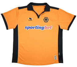 Maillot Wolverhampton Domicile 2010-11 Burrda Vintage Collector
