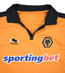 Maillot Wolverhampton Domicile 2010-11 Burrda Vintage Collector