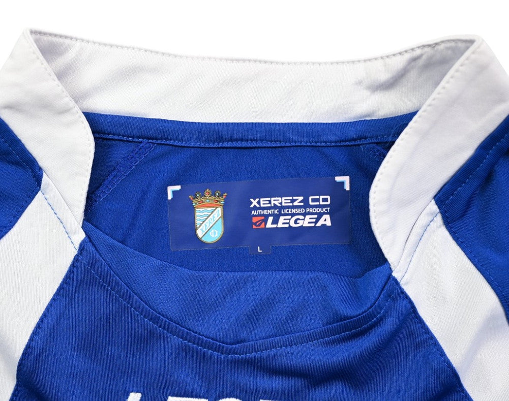 Maillot Xerez CD 2010-11 Domicile Legea vintage collector Liga