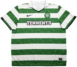 Maillot Celtic FC Domicile Nike 2010-12 Vintage - Collector XXL