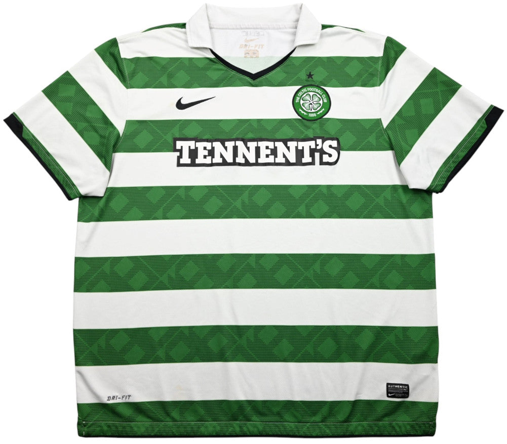 Maillot Celtic FC Domicile Nike 2010-12 Vintage - Collector XXL
