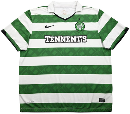 Maillot Celtic FC Domicile Nike 2010-12 Vintage - Collector XXL