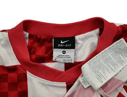 Maillot Croatie Domicile Nike 2010-2012 Vintage - Collector