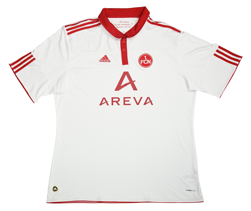 Maillot FC Nürnberg 2010-12 Adidas vintage AREVA – 3XL