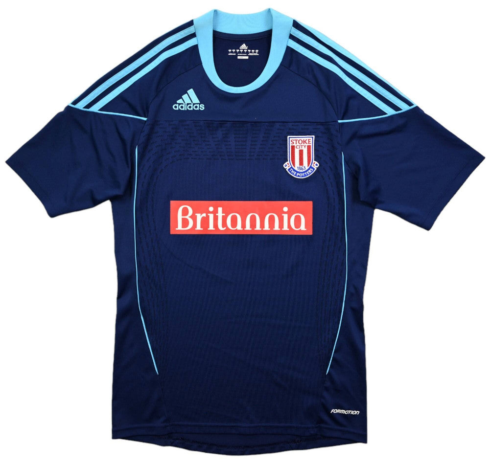 Maillot Stoke City Extérieur Adidas 2010-12 Shawcross vintage