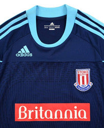 Maillot Stoke City Extérieur Adidas 2010-12 Shawcross vintage