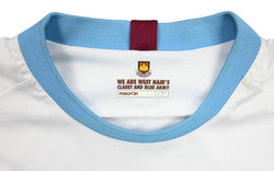 Maillot Extérieur West Ham United 2010-12 Macron Signé Faubert