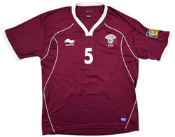 Maillot Asia SC 2010 Burrda Zamel vintage Qatar 9/10