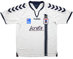Maillot AGF Aarhus 2011-12 Hummel Domicile LARSEN vintage