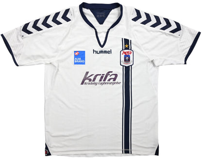 Maillot AGF Aarhus 2011-12 Hummel Domicile LARSEN vintage