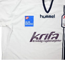 Maillot AGF Aarhus 2011-12 Hummel Domicile LARSEN vintage