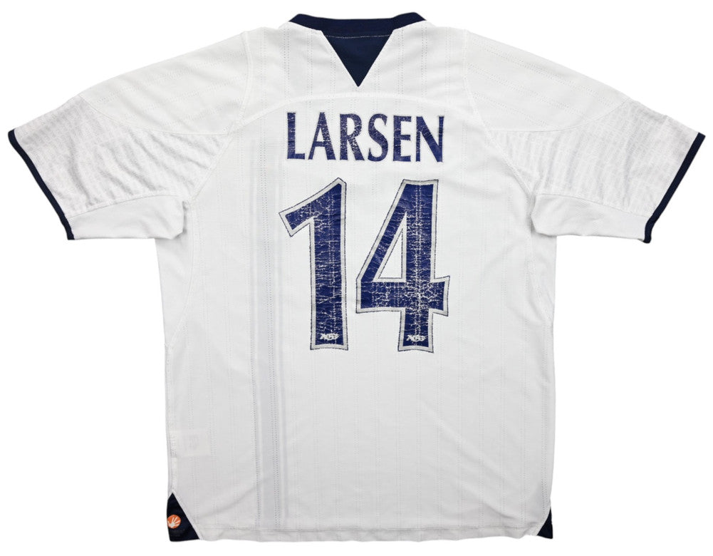 Maillot AGF Aarhus 2011-12 Hummel Domicile LARSEN vintage