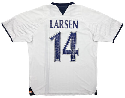 Maillot AGF Aarhus 2011-12 Hummel Domicile LARSEN vintage