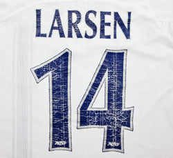 Maillot AGF Aarhus 2011-12 Hummel Domicile LARSEN vintage