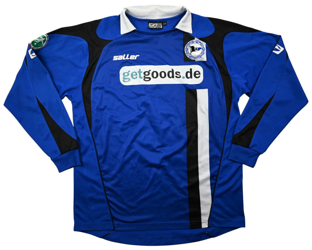 Maillot Arminia Bielefeld Domicile Saller 2011-12 Vintage SCHULER