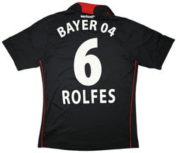 Maillot Extérieur Bayer Leverkusen 2011-12 Adidas Rolfes Vintage