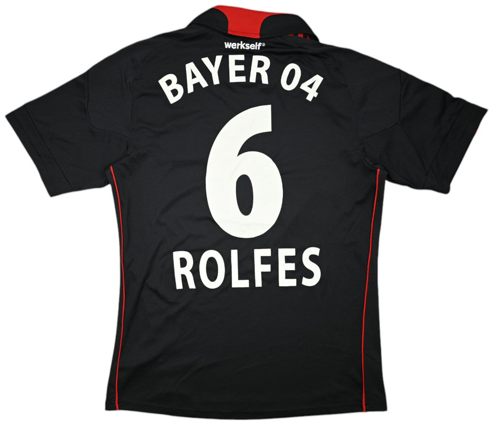 Maillot Extérieur Bayer Leverkusen 2011-12 Adidas Rolfes Vintage