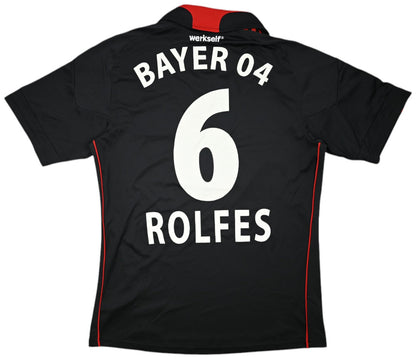 Maillot Extérieur Bayer Leverkusen 2011-12 Adidas Rolfes Vintage