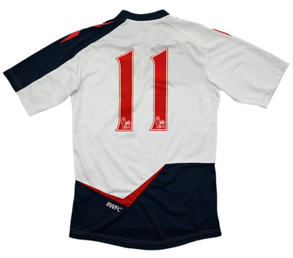 Maillot Bolton Wanderers Extérieur Reebok 2011-12 Vintage #11