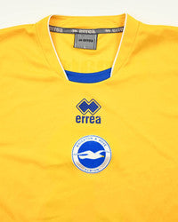 Maillot Brighton & Hove Albion 2011-12 Errea manches longues vintage