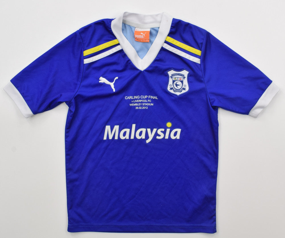 Maillot Cardiff City 2011-12 Puma Carling Cup Final vintage